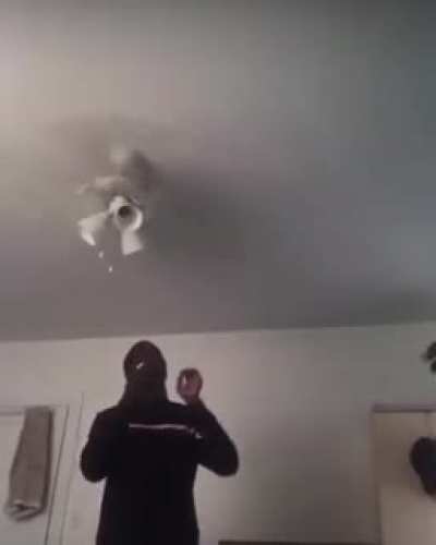 He can't