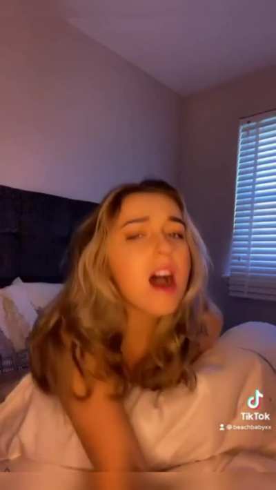 TikToker gets herself off