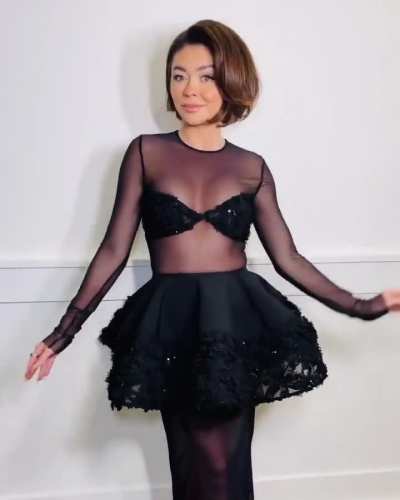 Showing off her outfit for the MPTF’s Night Before party IG March 2024
