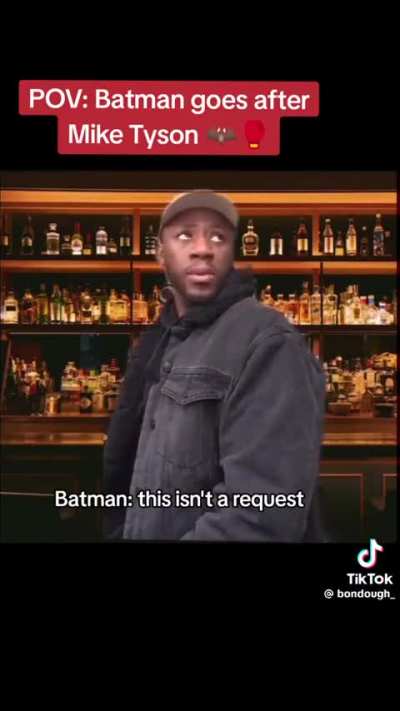 Batman vs Mike Tyson (For Aaron)