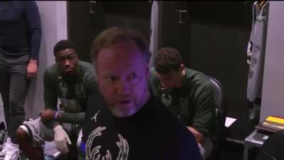 [Highlight] Mike Budenholzer's Game 2 NBA Finals unmotivating speech again