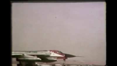 B-58 Stanley Aviation Company escape capsure test at zero height, safe up to Mach 2 and shoe size 12