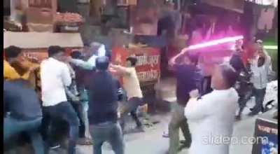 Leaked scenes from Star Wars.