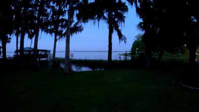 Daybreak at a Florida lake this morning. I was just gifted a GoPro HERO and this is my very first time lapse! Looking forward to learning a ton a having a lot of fun.