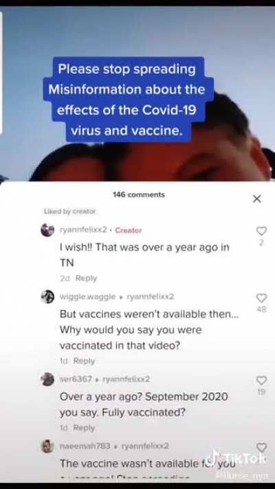 She provided the evidence