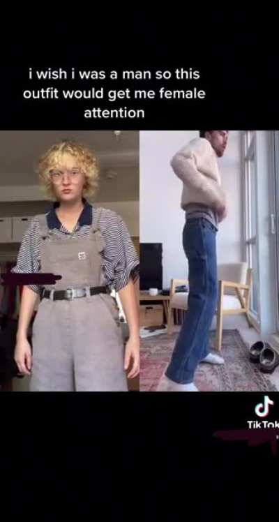 This is so weird, he’s just wearing an outfit he likes