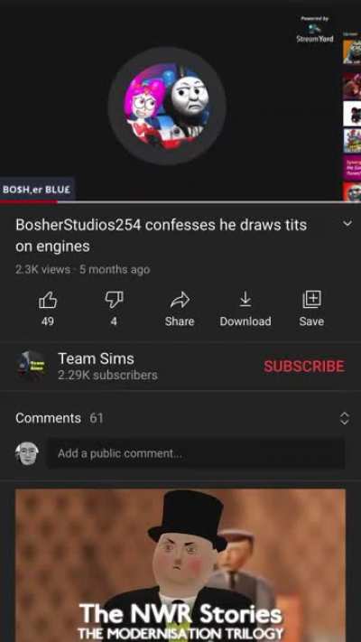 “YES I DRAW TITS ON ENGINES” wtf