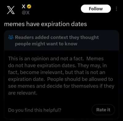 For context: Twitter was recently renamed to 