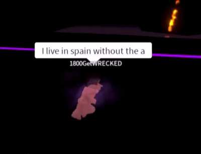 He do be spinning