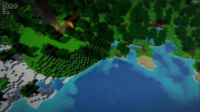 Minecreaft style voxel world