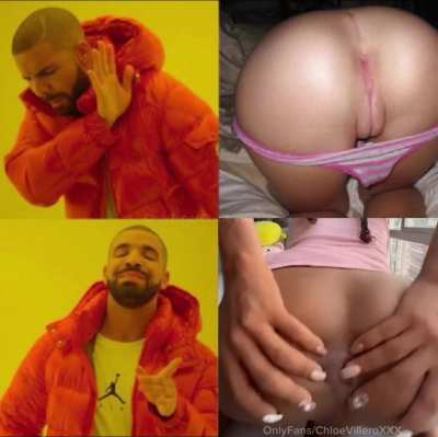 Do you prefer my cock or pussy?