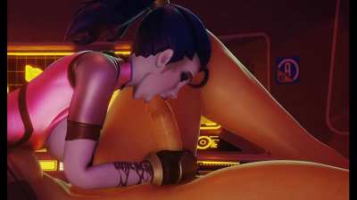 widowmaker 69 with Zarya (NYX ) [Overwatch ]