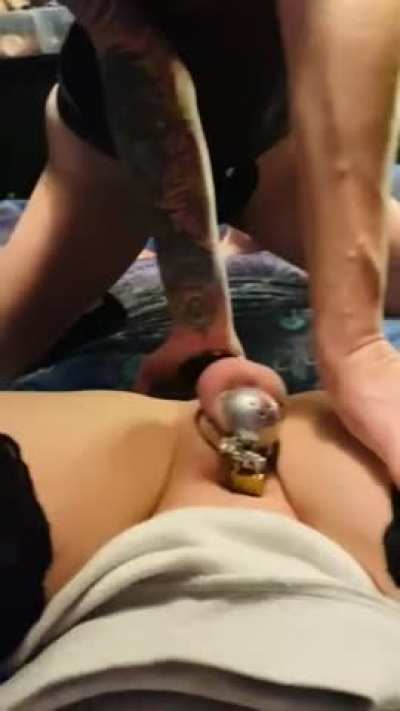 My wife sized up my butt plug 🥺