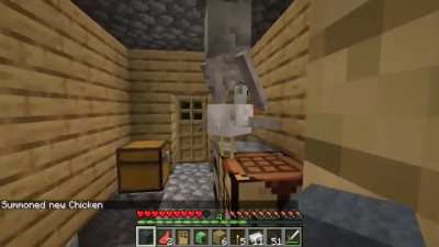 *spawns two creepers*