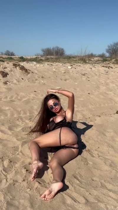 Have you ever do this on beach? Can you explain is this comfortable? Lol