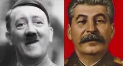 Hitler and Stalin having fun :)
