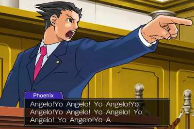 Yo, angelo.