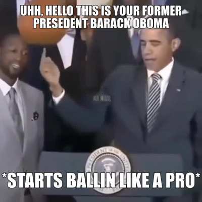 UHH HELLO I AM UHH OBOMA,UHH YOU DONT DESERVE MY LAST NAME