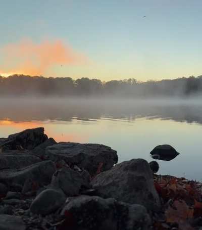 Fall sunrise