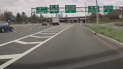 Pretty normal NJ driving...