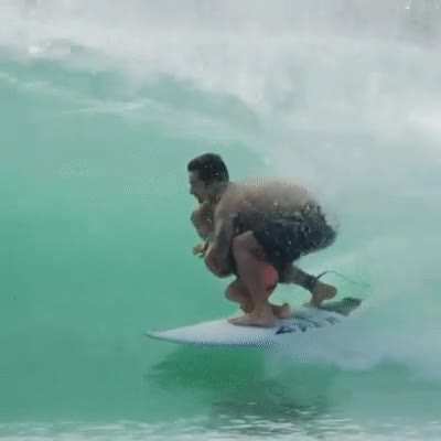 Epic skills. My dad just surfed my face into the sand.