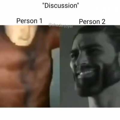 nothing like ignoring in a discussion