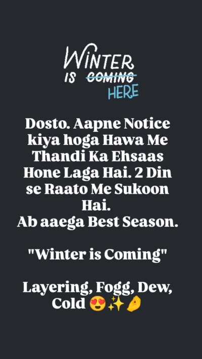Chhattisgarh is almost entering Winter Season 😍🤌❄️