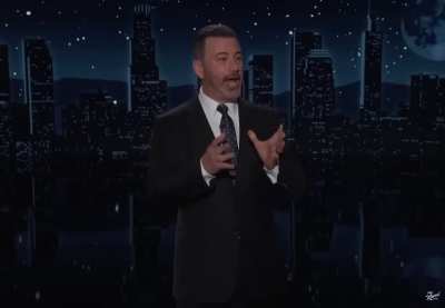 Jimmy Kimmel in his opening monologue: 