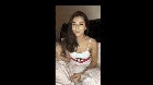 Masturbating in bed