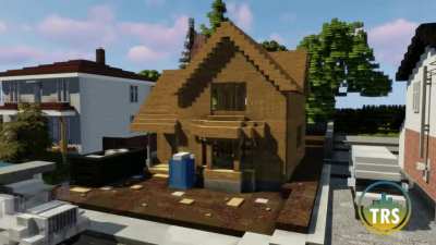 We realistically built a realistic Minecraft house!