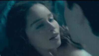 Imagine trying to hold back your orgasm each time you thrust inside Emilia Clarke