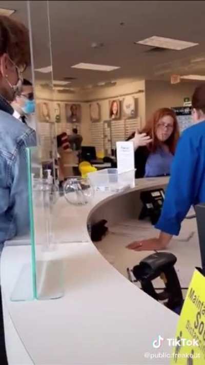This lady went nuts tho lol
