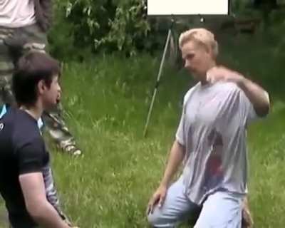 Delusional Energy Shield Master Dares Martial Artist To Punch Him