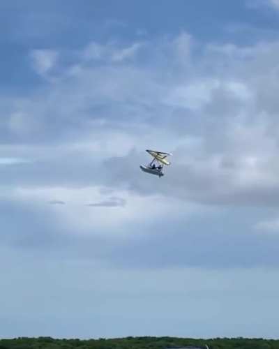 Bro went flying
