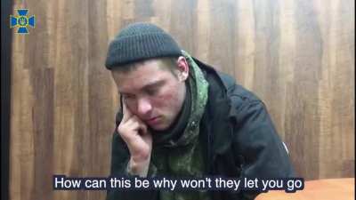 Captured Russian solider calling her mom for help