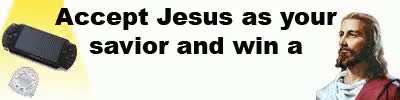 jesus saves on video games