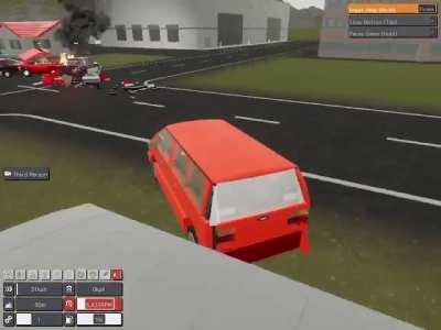 Nice crash