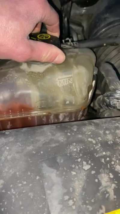 Just paid off my 2015 Duramax. Low coolant warning… can you hear my heartbreak over the gas exchange?