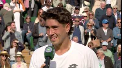Francisco Comesaña first ATP tour win 💫 💐