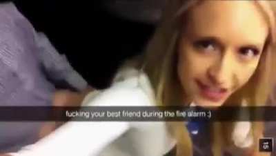 Alarms going off because that pussy is FIRE!!