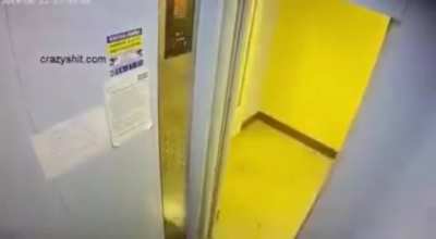 When you accidentally take the lift to the wrong floor in Russia
