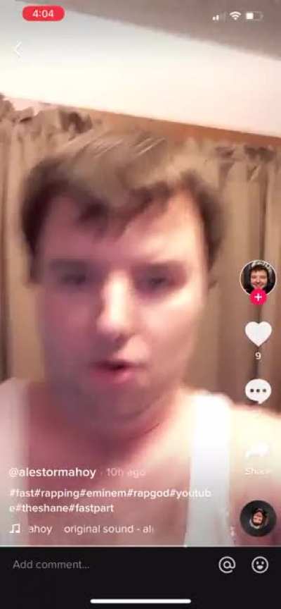 You ever watch something so cringey you feel bad for them?