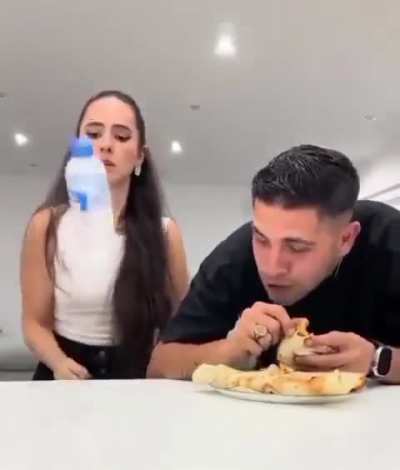 He ate it all!