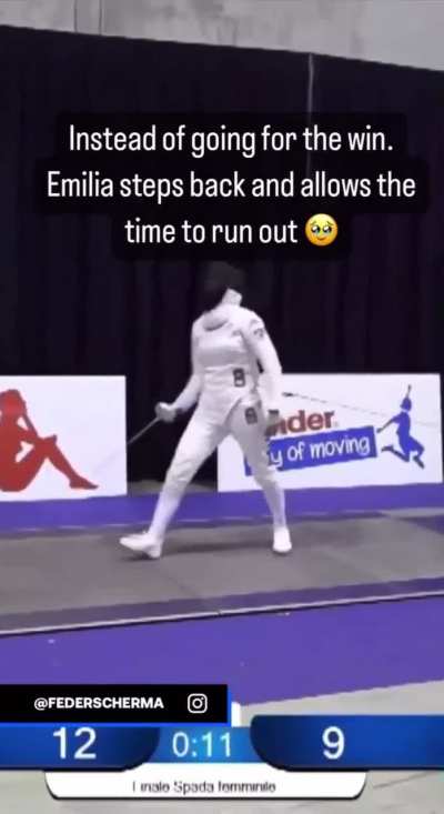 Sportsmanship at its best 