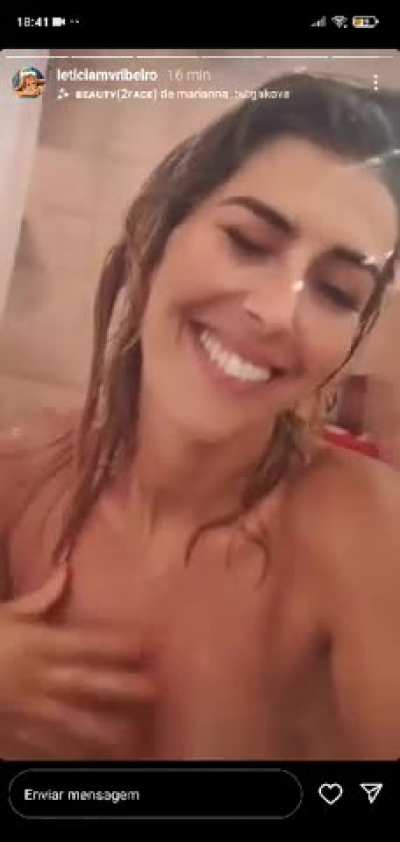 Leticia mostra tudo nos stories ð«¢