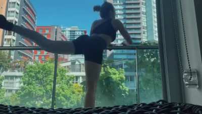 Peyton List workout booty
