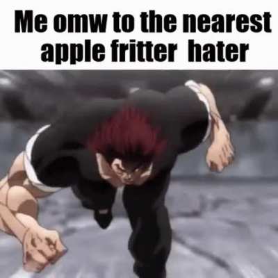 So what's with the yujiro apple fritter gifs? Where did this shit come from?