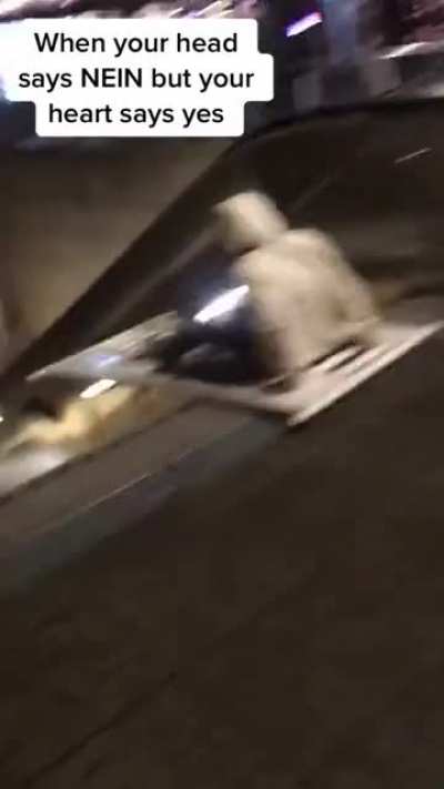 HMB while I do some urban sledding