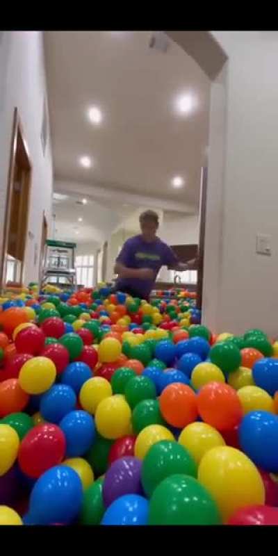 ball pit surprise