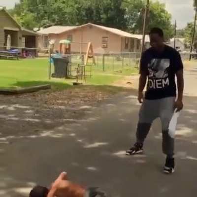 Bro took out the revolver😭😂